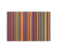 Jigsaw Puzzles1000 Piece Yyhwhjde Rainbow Color Stripe Prints Educational Intellectual Wooden Puzzles, Fun Puzzles, Stress Relieving Game