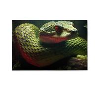 Jigsaw Puzzles1000 Piece Yyhwhjde Snake Prints Educational Intellectual Wooden Puzzles, Fun Puzzles, Stress Relieving Game