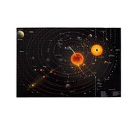 Jigsaw Puzzles1000 Piece Yyhwhjde Solar System Pattern Quality Wooden Puzzle for Adults and Kids, Fun Puzzles, Stress Relieving Puzzles
