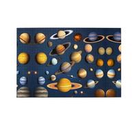 Jigsaw Puzzles1000 Piece Yyhwhjde Solar System Planets Picture Educational Intellectual Wooden Puzzles, Fun Puzzles, Stress Relieving Puzzles