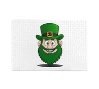 Jigsaw Puzzles1000 Piece Yyhwhjde St. Patrick's Old Man Prints Educational Intellectual Wooden Puzzles, Fun Puzzles, Stress Relieving Game