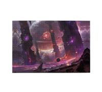Jigsaw Puzzles1000 Piece Yyhwhjde Strange Planet Space Prints Educational Intellectual Wooden Puzzles, Fun Puzzles, Stress Relieving Game