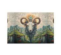Jigsaw Puzzles1000 Piece Yyhwhjde The Leader of The Valley Prints Quality Wooden Puzzle for Adults and Kids, Fun Puzzles, Stress Relieving Puzzles