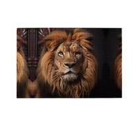 Jigsaw Puzzles1000 Piece Yyhwhjde The Lion's Gaze Picture Educational Intellectual Wooden Puzzles, Fun Puzzles, Stress Relieving Puzzles