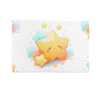 Jigsaw Puzzles1000 Piece Yyhwhjde The Little Star Blinking Picture Educational Intellectual Wooden Puzzles, Fun Puzzles, Stress Relieving Puzzles