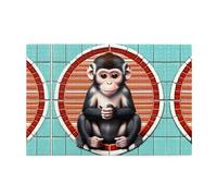 Jigsaw Puzzles1000 Piece Yyhwhjde The Silent Monkey Picture Educational Intellectual Wooden Puzzles, Fun Puzzles, Stress Relieving Puzzles