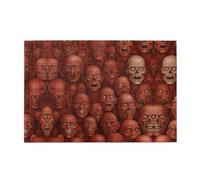 Jigsaw Puzzles1000 Piece Yyhwhjde The Terrifying Red Wall Prints Educational Intellectual Wooden Puzzles, Fun Puzzles, Stress Relieving Game