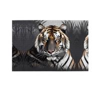 Jigsaw Puzzles1000 Piece Yyhwhjde Tiger at Rest Picture Educational Intellectual Wooden Puzzles, Fun Puzzles, Stress Relieving Puzzles