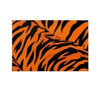 Jigsaw Puzzles1000 Piece Yyhwhjde Tiger Stripes Orange Pattern Quality Wooden Puzzle for Adults and Kids, Fun Puzzles, Stress Relieving Puzzles