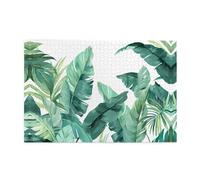 Jigsaw Puzzles1000 Piece Yyhwhjde Tropical Banana Palm Leaves Picture Educational Intellectual Wooden Puzzles, Fun Puzzles, Stress Relieving Puzzles