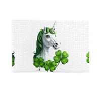 Jigsaw Puzzles1000 Piece Yyhwhjde Unicorn Pony Prints Educational Intellectual Wooden Puzzles, Fun Puzzles, Stress Relieving Game