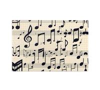 Jigsaw Puzzles1000 Piece Yyhwhjde Vintage Music Note Picture Educational Intellectual Wooden Puzzles, Fun Puzzles, Stress Relieving Puzzles