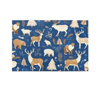 Jigsaw Puzzles1000 Piece Yyhwhjde Wildlife Hunting Deer Bear Elk Pattern Quality Wooden Puzzle for Adults and Kids, Fun Puzzles, Stress Relieving Puzzles