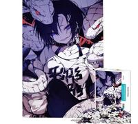 Jigsaw Puzzles1000 Pieces Anime Girl with Snakes Educational Challenge Learning Educational DIY Toys for 14+ Puzzle Game Offered (50x75cm)