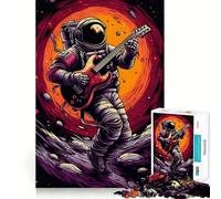 Jigsaw Puzzles1000 Pieces Astro Music Seamless Cut Game Creative Game Toy Casual Play Game Christmas Leisure Art (38x26cm)