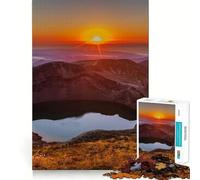 Jigsaw Puzzles1000 Pieces Autumn Zaoyama Okama Clean Fit Decor Mental Skill Game Cozy Time Play Christmas Wall Decor (38x26cm)