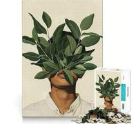 Jigsaw Puzzles1000 Pieces Botanical Portrait Clean Fit Decor Mental Skill Game Cozy Time Play Christmas Wall Decor (38x26cm)