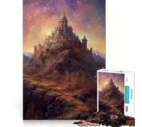 Jigsaw Puzzles1000 Pieces Castle of Dreams Premium Cut Play Mind Exercise Toy Peace Fun Time Birthday Fun Gift (38x52cm)