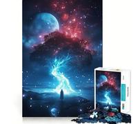 Jigsaw Puzzles1000 Pieces Celestial Awakening Fine Joint Fun Cognitive Fun Play Quiet Game Time Birthday Art Gift (38x26cm)