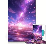 Jigsaw Puzzles1000 Pieces Celestial Bloom Fine Joint Fun Cognitive Fun Play Quiet Game Time Birthday Art Gift (50x75cm)