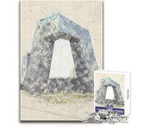 Jigsaw Puzzles1000 Pieces China Central Television Difficult Challenge Impossible Game Suitable for Ages 14 And Up (size 50x75cm)