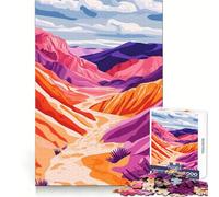 Jigsaw Puzzles1000 Pieces Colorful Death Valley California Art Accurate Cut Fun Mind Skill Fun Slow Time Fun Christmas Wall Art (50x75cm)