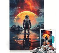 Jigsaw Puzzles1000 Pieces Colors of Space Planet, Brain Teaser Game, Decompressing Intellectual, Deal As Gifts for The Whole Family 38x26cm