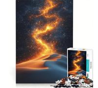 Jigsaw Puzzles1000 Pieces Cosmic Desert Landscape, Brain Teaser Game, Decompressing Intellectual, Deal As Gifts for The Whole Family 50x75cm