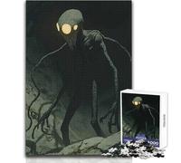 Jigsaw Puzzles1000 Pieces Cosmic Horror, Creature of The Void Great for Cozy Indoor Downtime Durable Precision Interlock Play Toy Size 50x75cm