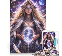 Jigsaw Puzzles1000 Pieces Cosmic Sacred Heyoka, Brain Teaser Game, Decompressing Intellectual, Deal As Gifts for The Whole Family 38x26cm