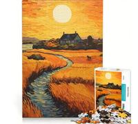 Jigsaw Puzzles1000 Pieces Countryside Landscape, Brain Teaser Game, Decompressing Intellectual, Deal As Gifts for The Whole Family 50x75cm