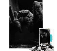 Jigsaw Puzzles1000 Pieces Dark Spider Addictive Toys to Cultivate Patience Relaxing Games Analysis And Logic Art Work Gifts (Size 50x75cm)