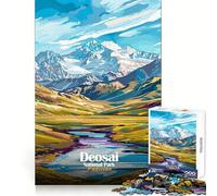 Jigsaw Puzzles1000 Pieces Deosai National Park, Pakistan Landscape Accurate Cut Fun Mind Skill Fun Slow Time Fun Christmas Wall Art (50x75cm)