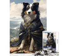Jigsaw Puzzles1000 Pieces Dog Wearing A Kimono Jigsaw Puzzles for Teenagers Enhance Memory Educational Challenge Gifts for Friends And Family (50x75cm)