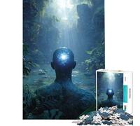 Jigsaw Puzzles1000 Pieces Enlightenment in The Jungle Difficult And Challenge Family Activities Relax Games for And 14 Years And over (38x26cm)