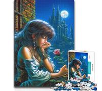 Jigsaw Puzzles1000 Pieces Fantasy Magic Summoner Analysis And Logic Relax Games for And from 14 Years And over 38x26cm