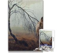 Jigsaw Puzzles1000 Pieces Giraffe Fogscape Difficult Challenge Impossible Game Suitable for Ages 14 And Up (size 38x52cm)