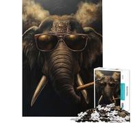 Jigsaw Puzzles1000 Pieces Golden Authority Fun Games Brain Intelligence Challenge Addictive Toys Gifts for Women Men But Fun And Humorous (Size 38x26cm)