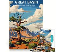 Jigsaw Puzzles1000 Pieces Great Basin National Park Precise Joint Play Brain Activity Fun Free Time Game Birthday Art Gift (38x26cm)