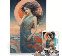 Jigsaw Puzzles1000 Pieces Harmony in Japanese Nature, Educational Games, Stress Reliever, Unique Gifts for Birthday And Christmas 38X26CM