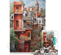 Jigsaw Puzzles1000 Pieces Magical Castle Adventures Brain Teaser Game Decompressing Intellectual Deal As Gifts for The Whole Family 50x75cm