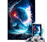 Jigsaw Puzzles1000 Pieces Planet Inside Challenging To Complete Perfect Decoration Brain Teaser Game for And 14 Years And over (38x52cm)