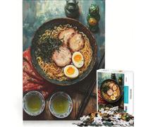 Jigsaw Puzzles1000 Pieces Still Life Ramen Painting, Brain Teaser Game, Decompressing Intellectual, Deal As Gifts for The Whole Family 38x52cm