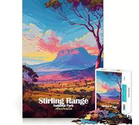 Jigsaw Puzzles1000 Pieces Stirling Range National Park Australia Premium Cut Play Mind Exercise Toy Peace Fun Time Birthday Fun Gift(38x26cm)