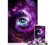 Jigsaw Puzzles1000 Pieces The Eye Of God Home Decoration Toys Birthday Gift Hands-on Game Artists' Collection, Fine Arts Size 38x26cm