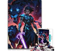 Jigsaw Puzzles1000 Pieces The Lion Guard A Work of Art Art Work Gift for And from 14 Years And over 38x26cm