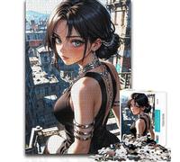 Jigsaw Puzzles1000 Pieces Urban Grace︰ Shadowed Elegance Analysis And Logic Relax Games for And from 14 Years And over 38x52cm