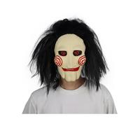 (Jigsaw Saw Mask) Horror Demon Jigsaw Saw Mask Cosplay Spiral:From the Book of Saw Scary