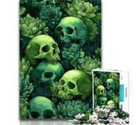 Jigsaw Skeleton Plant 1000 Piece Jigsaw Puzzle for Adults Teens,Challenging Game And Family Play Parent-child Interaction 26x38cm