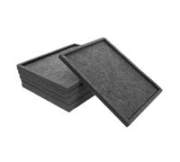 Jigsaw Storage Tray - Dark Grey Felt Puzzle Sorting Organizer 1000-Piece Capacity Portable and Foldable Design for Easy Storage and Creativity